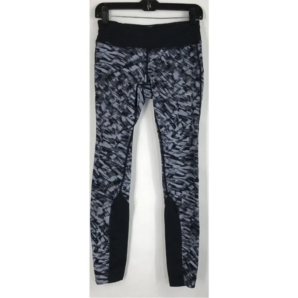 NIKE DRIFIT ATHLETIC RUNNING LEGGINGS SIZE MEDIUM